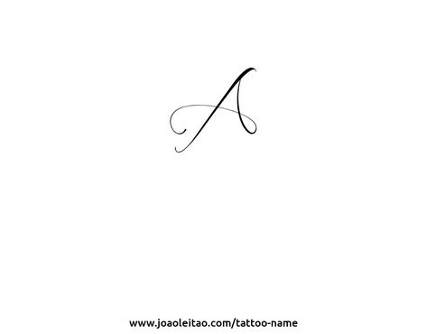 Lower Case A Tattoo, Cursive Letter A Tattoo, Tattoo Lettera A, Tattoo Of Letter A, Letter A Tattoo Designs Initials, Alex Name Tattoo, Dainty Letter Tattoo, A Letter Tattoo Design, Initial Tattoo A