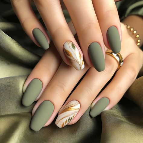 Churidar Neck, Latest Nail Designs, Simple Fall Nails, Trending Nails, Top Nails, Green Nail Designs, Minimalist Nail Art, Classic Nails, Memorial Tattoos