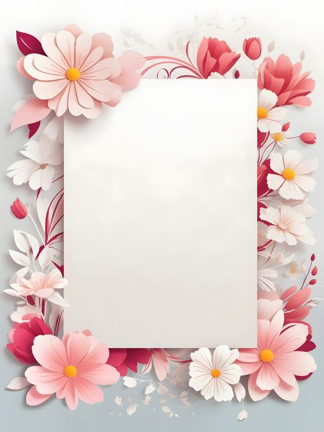 floral background with white blank invitation card mothers day wedding#pikbest#Backgrounds Blank Invitation Card, Mother Day Cards, Bujo Bible, Wedding Backgrounds, Wedding Invitation Posters, Frame Flowers, Blank Invitation, Wedding Background Images, Floral Birthday Invitations