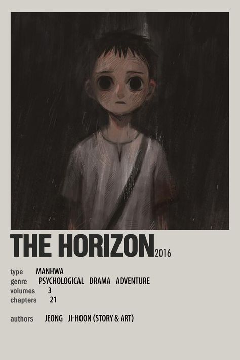 the horizon manga polaroid poster The Horizon Webtoon, Psychological Horror Manga, Manga And Manhwa, How To Read Manga, Manga Polaroid, Webtoon To Read, Psychological Manga, Mangas To Read, The Horizon Manga