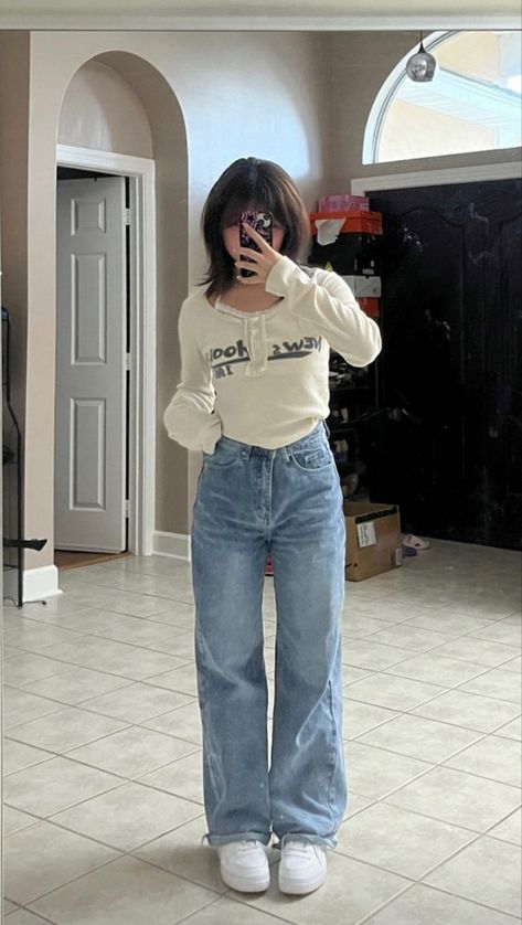 Cute Korean Streetwear, Easy Outfit Ideas, Downtown Aesthetic, Evening Style, Downtown Outfits, Closet Update, Easy Outfit, Everyday Fashion Outfits, Casual Day Outfits