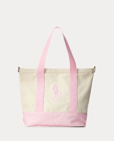 Big Pony Cotton Canvas Tote Preppy Accessories, Ralph Lauren Tote, Ralph Lauren Bags, Girly Bags, Girly Accessories, Fancy Bags, Pretty Bags, Birthday Wishlist, Big Bags