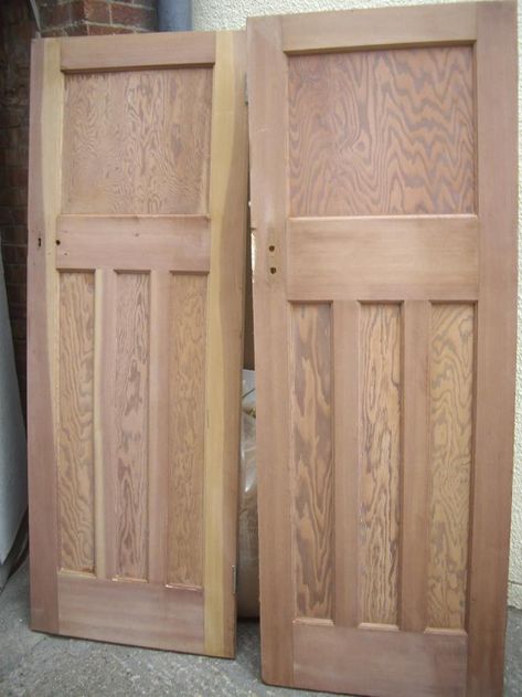 Interior Wooden Doors - Top Tips on Care and Maintenance 1930s Doors, Fiberglass French Doors, 1920s Interior, Interior Door Styles, Custom Wood Doors, Wooden French Doors, Door Images, Wooden Doors Interior, Interior Wood Doors