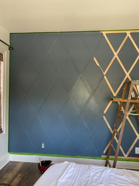 Wall Decorating Ideas, Accent Wall Designs, Wall Panels Bedroom, Wall Decorating, Wall Panel Design, Bedroom Wall Designs, Bedroom Wall Paint, Accent Walls In Living Room, Accent Wall Bedroom