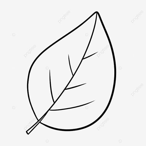 Leaf Black And White, Leaf Template Printable, Dr Seuss Coloring Pages, Black And White Clipart, Drawing Black And White, Lip Drawing, Black And White Leaves, Drawing Png, Leaf Stencil