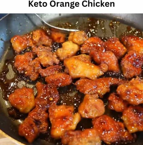 Keto Orange Chicken Recipe, Keto Orange Chicken, Soy Sauce Alternative, Meal Plan Keto, Free Keto Meal Plan, My Keto, Orange Chicken Recipe, Easy Keto Recipes, Chicken Easy