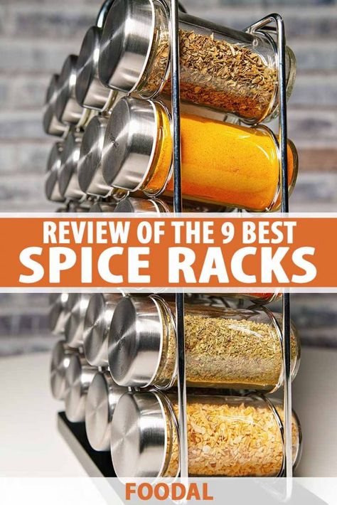 The Best Spice Racks Reviewed in 2023 | Foodal Best Spice Rack, Quick Bites, Kitchen Top, Kitchen Gear, Spice Racks, Quick Bite, Kitchen Tops, Fun Cooking, Spice Rack