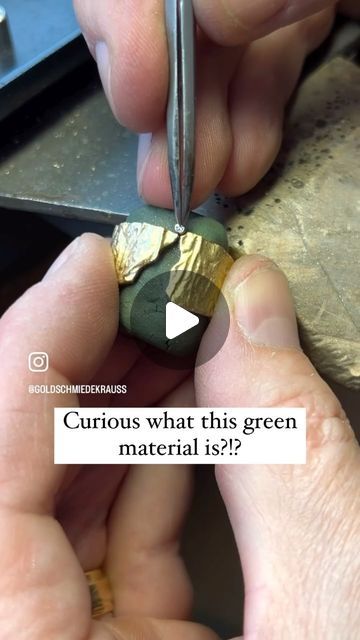 Metalsmith Society on Instagram: "Here is a soldering technique shared by @goldschmiedekrauss ⁣
⁣
People are always curious, “what is the green stuff, and what is the white stuff?!?”⁣
⁣
We use children’s plasticine play dough to hold the settings and ring together, then plaster is poured over that, it holds the piece for soldering.”⁣
⁣
Thank you so much for allowing me to share your video. We appreciate you!⁣
⁣
#solderingtip #jewelrymakingcommunity" Soldering Jewelry Tutorials, Metal Tutorial, Stone Settings Jewelry, Soldering Techniques, Silversmithing Jewelry, Silver Smithing, Metal Jewelry Making, Wire Jewellery, Green Stuff