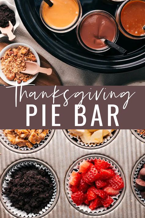 Pie Themed Party Food Ideas, Thanksgiving Pie Board, Christmas Mini Pie Bar, Pie Bridal Shower Theme, Mini Pie Dessert Board, Make Your Own Pie Bar, Pie Bar Sign, Christmas Work Party Desserts, Pie Tasting Activity