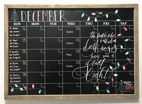 December Chalkboard Calendar Ideas, December Chalk Calendar, November Chalk Calendar, December Chalkboard Calendar, December Calendar Ideas, December Chalkboard Ideas, Chalkboard Calendar December, Chalk Calendar Ideas, November Chalkboard Art Calendar