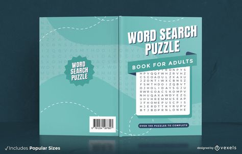 Word search puzzle for adults book cover design Word Search Puzzles For Adults, Sudoku Book, Corel Draw Design, T Shirt Fundraiser, Fundraiser Ideas, Puzzles For Adults, Best Book Covers, Vector Graphics Design, Word Search Puzzles