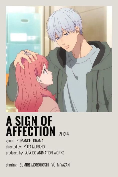 Romance Anime List, A Sign Of Affection, Sign Of Affection, Anime Websites, Shojo Anime, Romance Anime, Best Romance Anime, Japanese Animated Movies, Anime Show