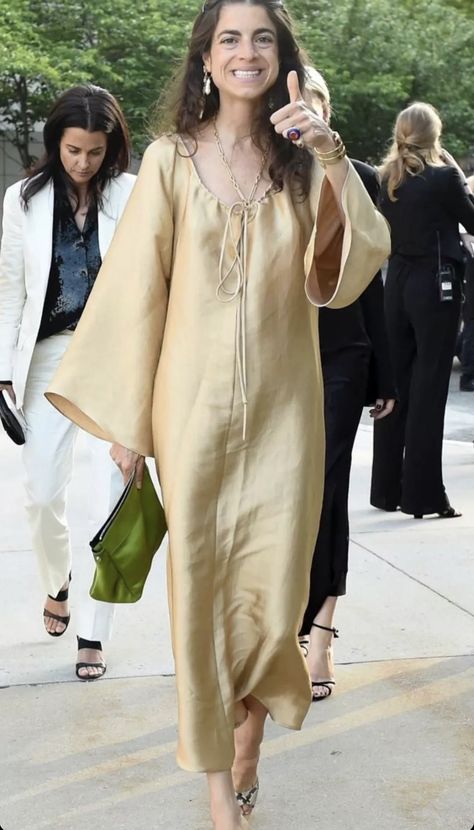 Leandra Medine Style, Leandra Medine, Mode Kimono, Quoi Porter, Caftan Dress, Looks Style, Look Chic, I Dress, Wedding Guest Dress