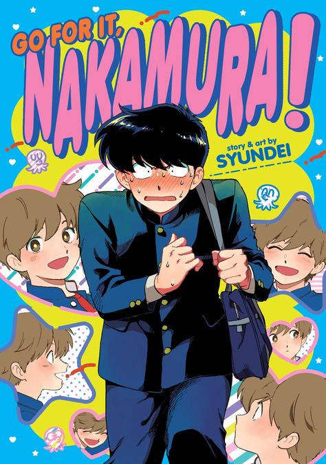 Go For It, Nakamura!! Go For It Nakamura, Anime Poster, Japon Illustration, 캐릭터 드로잉, Arte Sketchbook, Shoujo Manga, Anime Wall Art, Manga Covers, Go For It