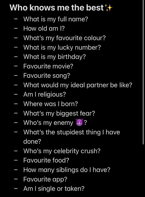 Trivia Questions For Friends, Who Knows Me Better Questions For Family, Who’s More Likely To, Who Knows Me Best Questions Game, Do You Know Me Questions, Whos Most Likely To Questions Game, Who Is The Most Likely To Questions, Best Friend Questions Games, Do You Really Know Me