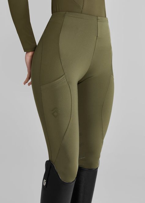 Horse Riding Leggings, Leggings Pocket, Riding Leggings, Green Core, Diamond Core, Waistband Design, Sports Fabric, Show Jackets, Breathable Clothes