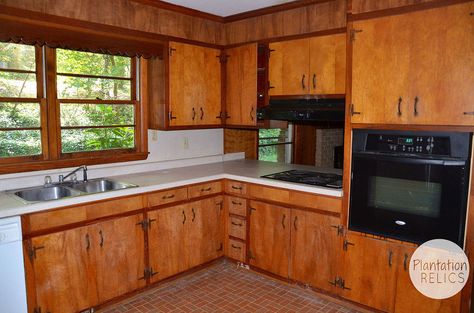 Flip House 1960s Kitchen Before and After.  A Major Kitchen Renovation Ranch House Kitchen Remodel, Ranch House Kitchen, 1960s Kitchen Remodel, Colonial Kitchen Remodel, 1970s Kitchen Remodel, Inexpensive Kitchen Remodel, Ranch Kitchen Remodel, Countertops Diy, Kitchen Remodel Plans