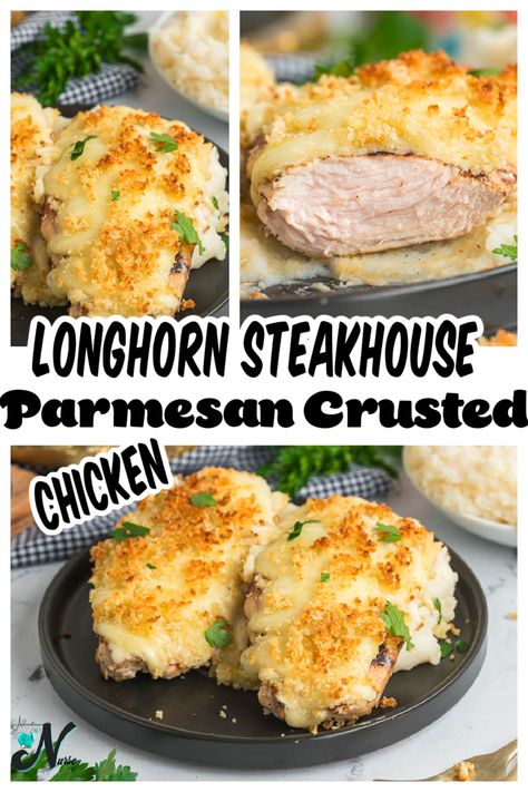 Longhorn Parmesan Crusted Chicken