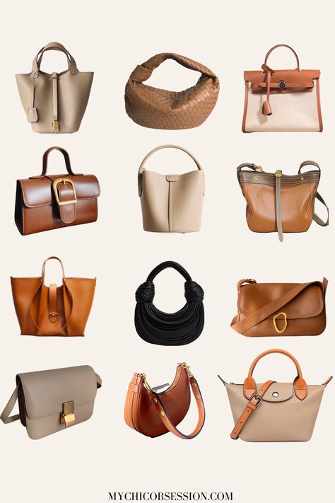 15 Designer-Worthy Handbags You Won’t Believe Are From Etsy (Under $200) - MY CHIC OBSESSION Leather Tote Bag Designer, Neutral Handbag, Trending Handbags, Purse Trends, Everyday Tote Bag, Everyday Handbag, Everyday Purse, Cowhide Bag, Handbag Outfit