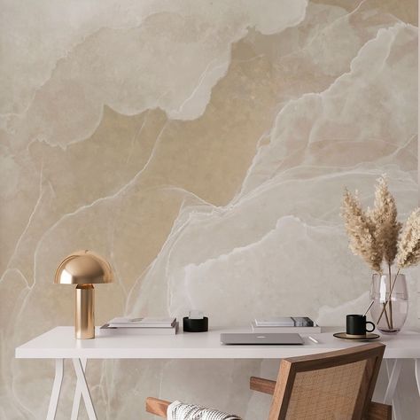 Photowall on Instagram: “Sandy soft hues 🐚 Many of us are dreaming away to more sunnier places at the moment and what wouldn't be better than decorating your home…” Wall Wallpapers, Stone Wallpaper, Bathroom Inspiration Decor, Popular Wallpaper, Accent Wallpaper, Wood Tile, 3d Wall, Photo Wallpaper, Of Wallpaper