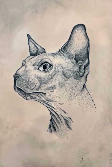 #art #tattoo #dot #fake_skin_tattoo #stippling #kitty #cat #artist Dot Shaded Tattoo, Tattoo Shading Practice, Stipple Shading Tattoo, Stipple Tattoo, Stippling Tattoo, Fake Skin Tattoo, Pointillism Tattoo, Portfolio Designs, Skin Tattoo