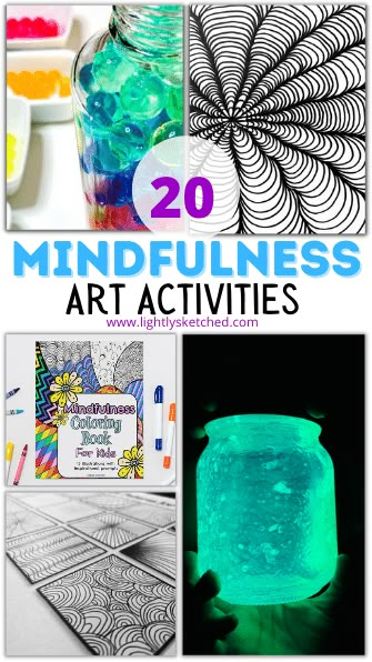 Activities For Creativity, Therapeutic Arts And Crafts, Calming Art Activities, Painting Therapy Activities, Fun Mindfulness Activities For Adults, Mindfulness Based Interventions, Self Care Classroom Activities, Self Awareness Art Activities, Art For Relaxation Ideas