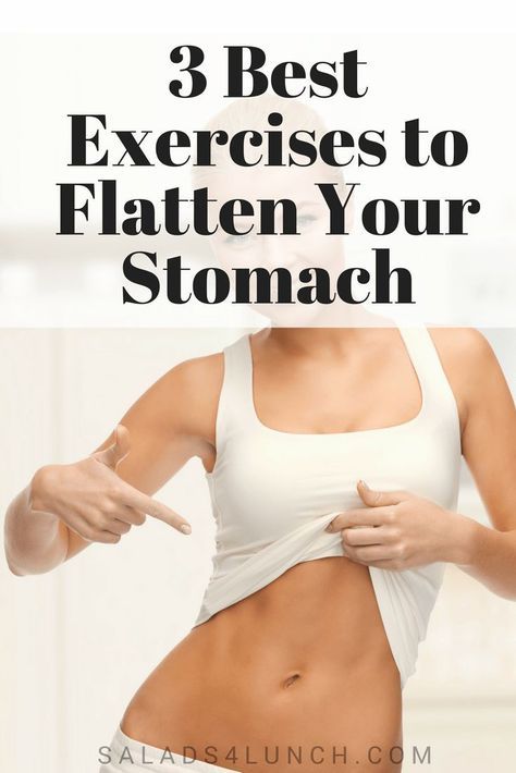 Flatten Stomach Workout, Flatten Stomach, Salads For Lunch, Stomach Exercises, Lose Tummy Fat, Flatten Tummy, Start Losing Weight, Best Exercises, Stomach Fat