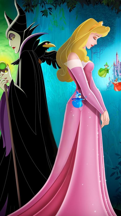 Maleficent Cartoon Wallpapers - Top Free Maleficent Cartoon Backgrounds - WallpaperAccess Sleeping Beauty Wallpaper Iphone, Maleficent Cartoon Wallpaper, Sleeping Beauty Wallpaper, Sleeping Beauty Fairies, Beauty Iphone Wallpaper, Sleeping Beauty 1959, Sleeping Beauty Maleficent, Disney Princess Aurora, The Sleeping Beauty