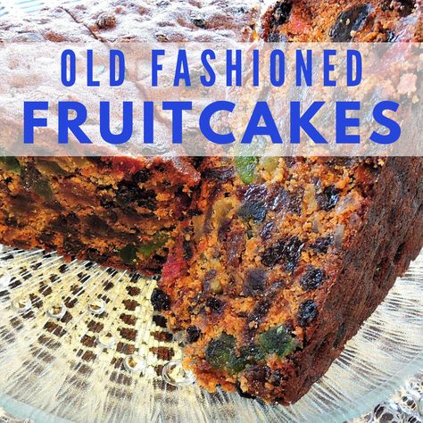 Traditional Fruit Cake Recipe, Old Fashioned Fruit Cake Recipe, Cookie Recipes For Christmas, Moist Fruit Cake Recipe, Rum Fruit Cake, Dark Fruit Cake Recipe, Holiday Fruit Cake, Best Fruit Cake Recipe, Best Fruitcake