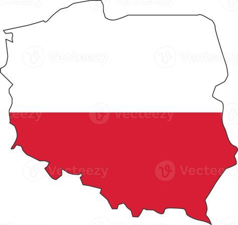 Poland Map, City Maps, Free Png, Country Flags, Poland, Royalty, Royalty Free, Flag, Clip Art