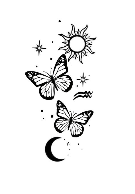 Butterfly Tattoos Images, Small Girly Tattoos, Cute Hand Tattoos, Chest Tattoos For Women, Forearm Tattoo Women, Feminine Tattoo, Tattoo Style Drawings, Tattoo Design Book, Cute Tattoos For Women