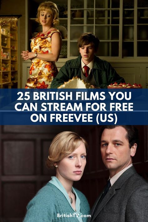 25 Excellent British Movies on Amazon Freevee (US) - Running out of British TV shows you want to watch? It might be time to turn to British films and see if any of these strike your fancy. #whattowatch #watchlist #movies #britishmovies #britishfilm #judidench #martinclunes #agathachristie British Tv Shows, British Movies To Watch, British Last Names, British Royal Names, Best British Movies, French Last Names, British Mystery Series, Top Boy Names, English Boy Names