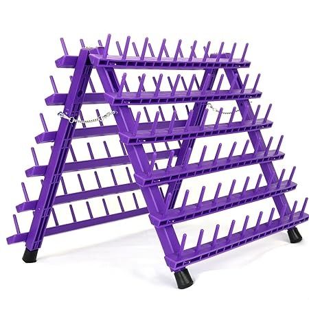 Amazon.com : Braiding Hair Rack 120 Pegs, Standing Hair Rack for Braiding Hair, Crochet hari rack Tools for Braiders (120spool-purple) : Beauty & Personal Care Hair Rack, Pre Looped Crochet Hair, 1 Braid, Braid Tool, Hair Crochet, Hair Braiding, Hair Essentials, Braiding Hair, Wigs Hair Extensions