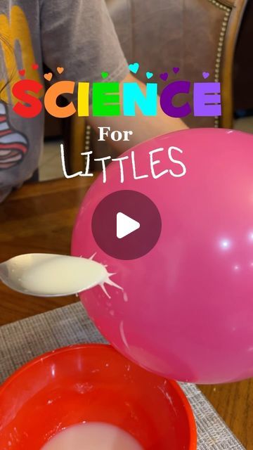 Cynthia on Instagram: "Static Electricity Experiment 🧪 🎈   How cool!! We will be doing a week full of experiments with static electricity so follow us to stay tuned!  You need: - 1/4 cup corn starch - 1/4 cup vegetable oil - balloon Mix the corn starch and oil to make a goop like consistency. Then rub the balloon on your hair or cloth, place a spoonful of goop near the balloon and watch it jump on the balloon 🤭   Explanation: When you rub the balloon on your hair, electrons from the molecules in your hair rub off onto the balloon. This gives the balloon a negative charge, and it is attracted to the positive charges within the goop, specifically within the cornstarch.   #scienceforlittles #scienceexperiment #scienceiscool #scienceexperimentsforkids #scienceathome #scienceactivities #stem Balloon Experiments For Kids, Ballon Experiment, Static Electricity Experiments For Kids, Balloon Activities For Kids, Easy Experiments For Kids, Static Electricity Experiments, Balloon Science Experiments, Easy Science Experiments For Kids, Electricity Experiments