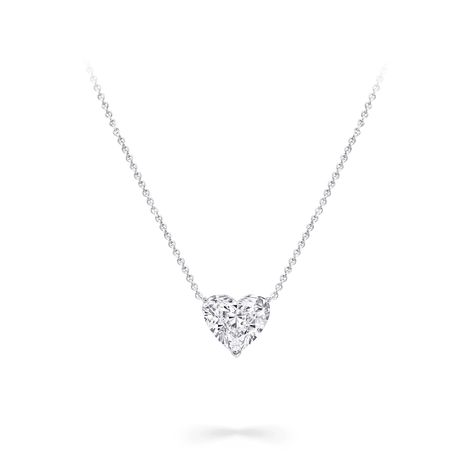 Graff Jewellery, Diamond Necklace Tiffany, Heart Diamond Necklace, Heart Shaped Diamond Necklace, Heart Shaped Diamond Pendant, Graff Diamonds, Diamond Heart Necklace, Solitaire Diamond Pendant, Bff Tattoos