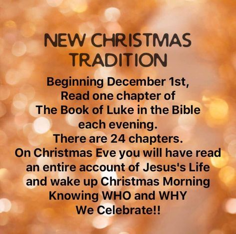 Book Of Luke, Christmas Bible, Christmas Tradition, Vie Motivation, December 1st, Bible Quotes Prayer, Bible Encouragement, Read Bible, Christmas Morning