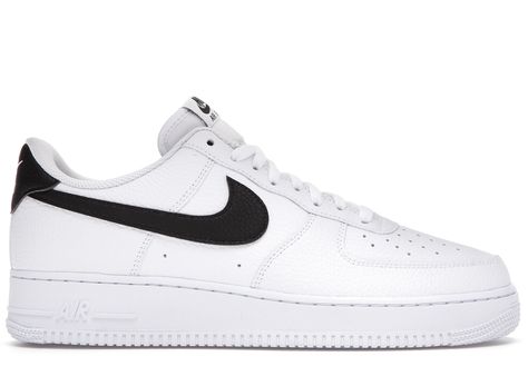 Nick Shoes, Air Force 1 Outfit Men, Nike Air Force White, Black Tick, Black Force, Air Force 1 Outfit, Nike Clothes Mens, Nike Fashion Shoes, Air Forces