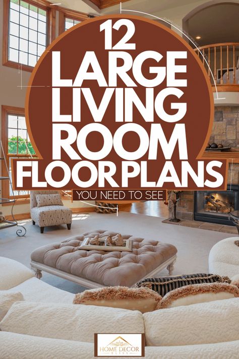 Living Room Furniture Arrangement Ideas, Styles Living Room, Living Room Zones, Great Room Layout, Large Living Room Furniture, Living Room Furniture Inspiration, Large Living Room Layout, Family Friendly Living Room, Family Room Layout