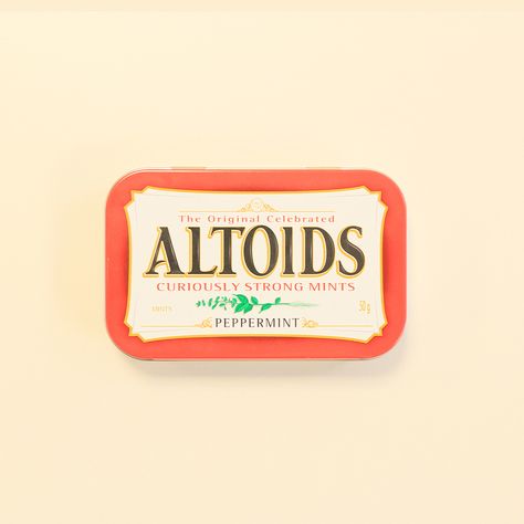 altoids. mints. packaging. photography Mints Packaging, Mint Candy Aesthetic, Andes Mints, Altoid Wallet Background, Altoids Mints, Listerine Cool Mint, Breath Mints, Hogwarts Outfits, Mint Candy