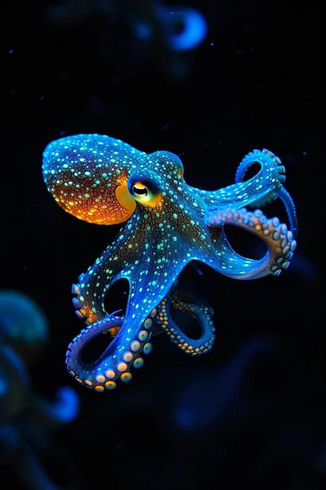 Octopus Photography, Octopus Pictures, Sea Creatures Art, Deep Sea Creatures, Octopus Art, Beautiful Sea Creatures, Water Animals, Aquatic Animals, Marine Animals