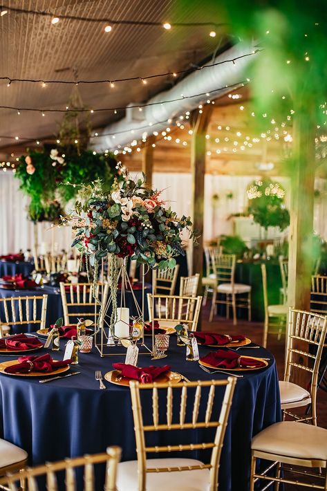 Maroon And Navy Blue Wedding, Navy Blue Groom, Blue Red Wedding, Beauty And The Beast Wedding Theme, Navy And Burgundy Wedding, Maroon Bridesmaid, Blue Groom, Wedding Venues In Florida, Navy Blue And Gold Wedding