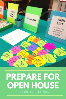 Open House School, Open House Kindergarten, Open House Activities, Open House Night, Organize Kids, Curriculum Night, School Open House, House Night, Meet The Teacher Template