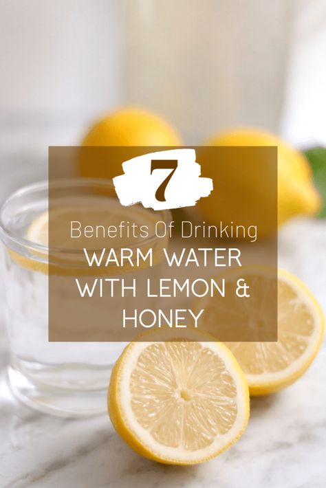 Benefits Of Drinking Warm Water, Health Benefits Of Walnuts, Honey And Warm Water, Honey Lemon Water, Water With Lemon, Honey Drink, Hot Lemon Water, Water Challenge, Warm Lemon Water