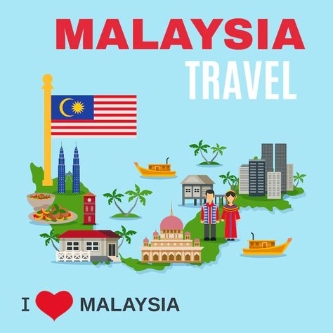 Outdoorsy Lifestyle, Malaysia Culture, Study Abroad Packing, Vast Landscape, Scenic Places, Tourism Poster, Travel Poster Design, Malaysia Travel, Packing Checklist