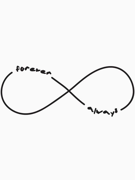 Infinity Tattoo Always And Forever, Matching Infinity Tattoos, Forever And Always Tattoos, Infinity Tat, Always And Forever Tattoo, Marriage Template, Hello Tattoo, Matching Bff Tattoos, Him And Her Tattoos