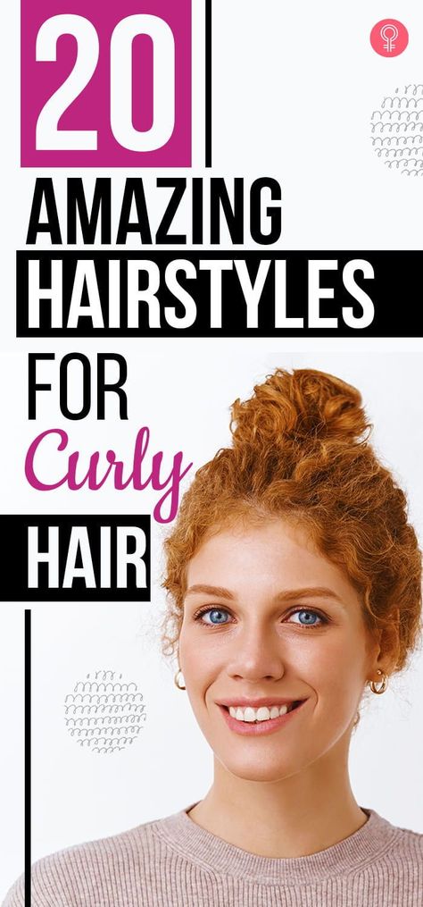 Curly Hair Hacks Hairstyles, Styling Shoulder Length Curly Hair, How To Style Medium Curly Hair, Curly Office Hairstyles, Ways To Wear Curly Hair, Hair Styles For Fine Curly Hair, Updo For Naturally Curly Hair, Curly Frizzy Hairstyles, 3rd Day Curly Hairstyles