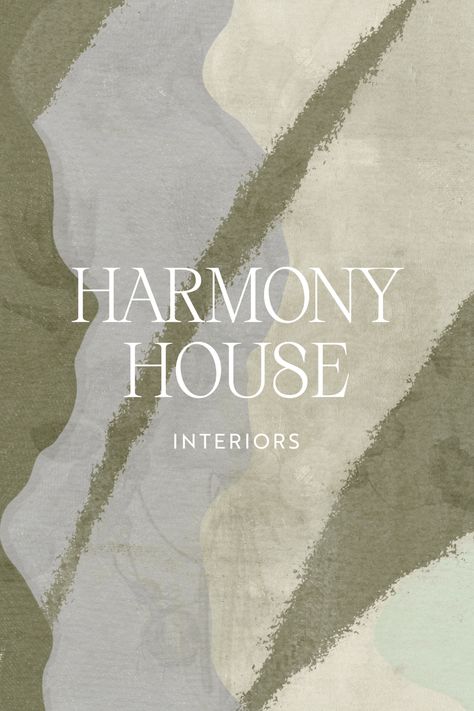 Introducing Harmony House Interiors, my latest passion project born from The Textures Course Creative Challenge. Embodying Georgia's (the Interior Designer) sophisticated design style and warm personality, this high-end yet welcoming brand leaves a lasting impression using hand-drawn textures and bespoke typography to add depth and an artistic look and feel. #brandidentity #interiordesignlogo #logoinspiration #interiordesignerbranding #texturedesign #textures Textured Branding, Bespoke Typography, Interior Design Logos, Interior Decor Logo, Brand Textures, Botanical Branding, Wm Logo, Interior Design Branding, Wellness Branding