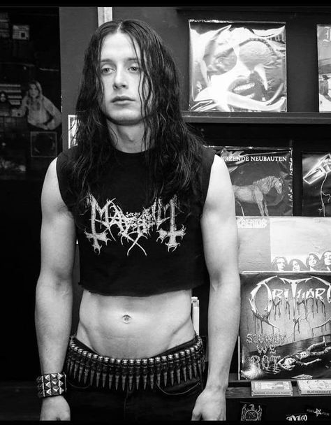 Daniel Desario, Metalhead Guy, Man With Long Hair, Rory Culkin, Metal Boy, Chaos Lord, Septième Art, Mötley Crüe, Emo Boys