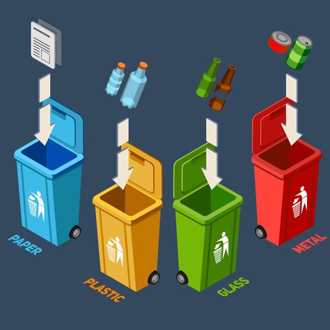 Download the Waste Management Isometric Concept 484873 royalty-free Vector from Vecteezy for your project and explore over a million other vectors, icons and clipart graphics! Waste Management Illustration, Segregation Of Waste, Waste Management Poster, Waste Illustration, Green Campaign, Recycle Material, Environmental Posters, Garbage Waste, City Paper