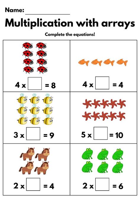 single digit multiplication worksheets Multiplication Practice Worksheets, Math Worksheets For Kids, Printable Multiplication Worksheets, Multiplication Arrays, Alphabet Worksheets Free, Math Drills, Multiplication Practice, Math Sheets, Learning Mathematics